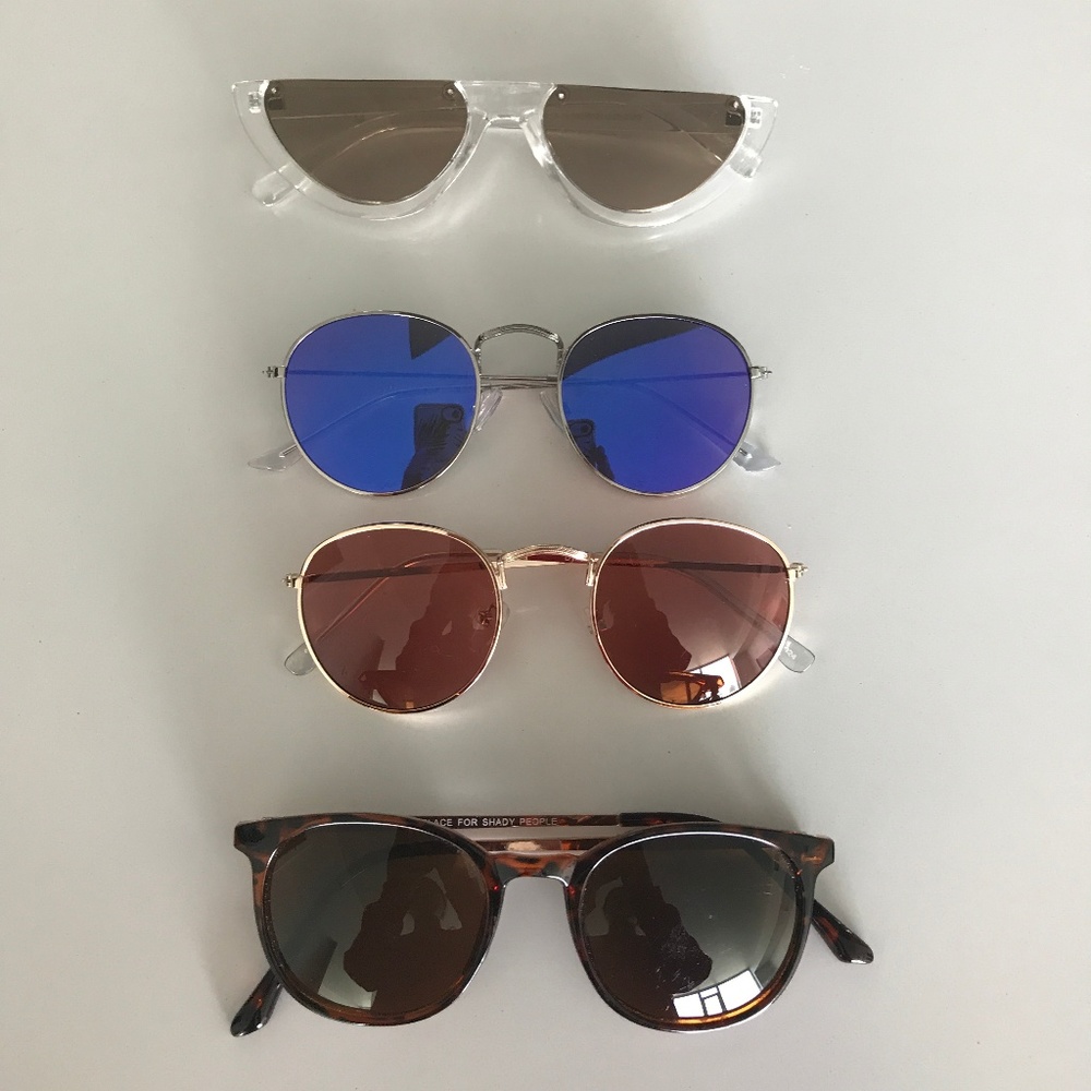UO Urban Outfitters Sunglasses (4 pairs)